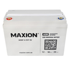 Aккумуляторная батарея тяговая Maxion 12V DZM 90Ah MXBP 6-EVF-90 AGM 