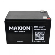Aккумуляторная батарея Maxion 12V 12Ah MXBP-OT12-12 AGM для ИБП