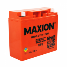 Aккумуляторная батарея гелевая Maxion 12V 20Ah MXBP-OT20-12 UPS GEL 