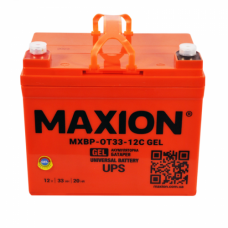 Aккумуляторная батарея гелевая Maxion 12V 33Ah MXBP-OT33-12C UPS GEL 