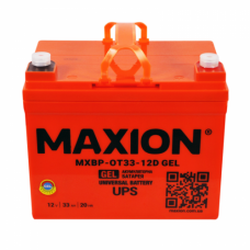 Aккумуляторная батарея гелевая Maxion 12V 33Ah MXBP-OT33-12D UPS GEL 