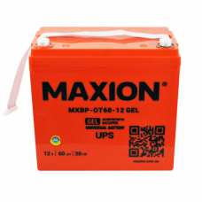 Aккумуляторная батарея гелевая Maxion 12V 60Ah MXBP-OT60-12 UPS GEL 