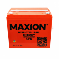 Aккумуляторная батарея гелевая Maxion 12V 75Ah MXBP-OT75-12 UPS GEL 