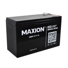 Aккумуляторная батарея Maxion 12V 9Ah MXBP-OT9-12 AGM для ИБП