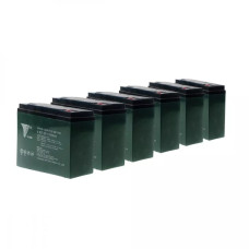Yimatzu 72V 20Ah (6шт 12V 6-DZM-20) комплект тяговых аккумуляторов для электроскутера и электровелосипеда
