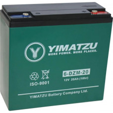 Тяговый аккумулятор Merlion Yimatzu 12V 20Ah 6-DZM-20 (для электроскутера и электровелосипеда)